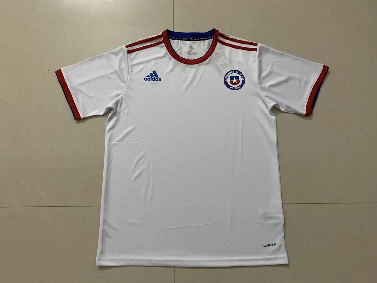 AAA Quality Chile 21/22 Away White Soccer Jersey